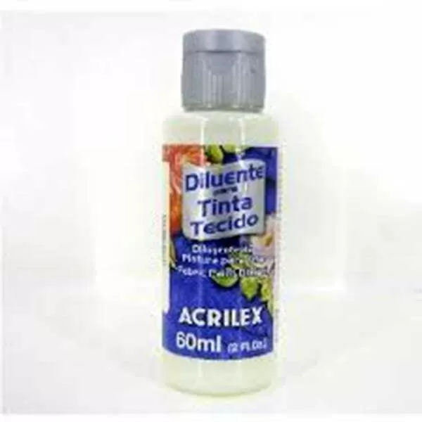 DILUYENTE ACRILEX P/ PINTURA TELA 60ML