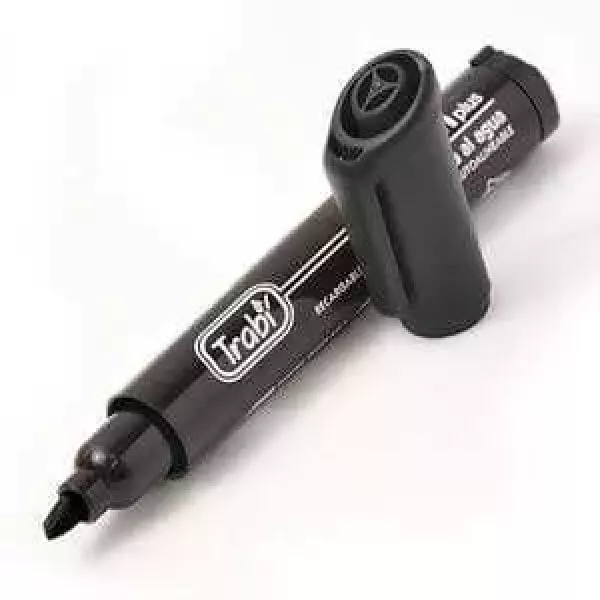 MARCADOR AGUA TRABI 421 NEGR PC REC