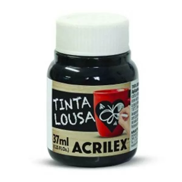 PINTURA PIZARRA (T. LOUSA)  ACRILEX 37ml NEGRO 520