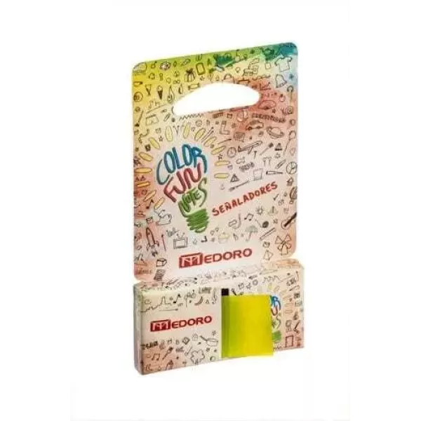 BANDERITAS ADHESIVAS MEDORO 2,4X4,3CM X 50U