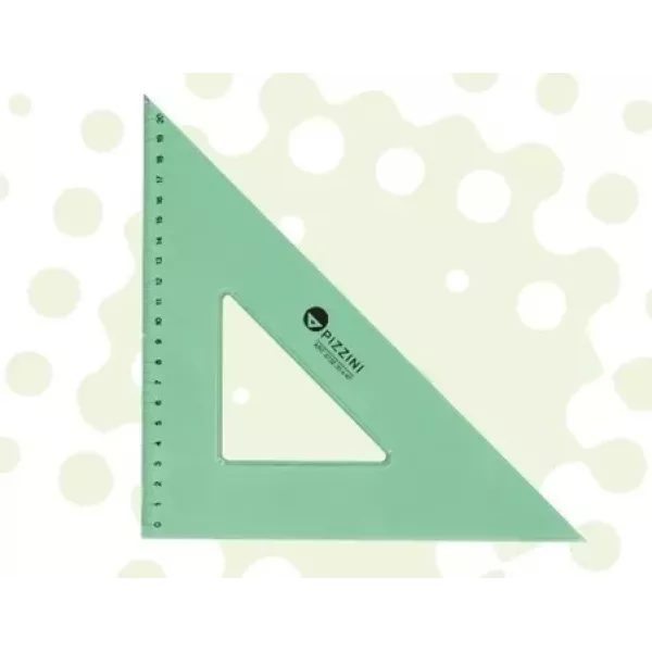 ESCUADRA PIZZINI ESTUDIO 30CM 45°