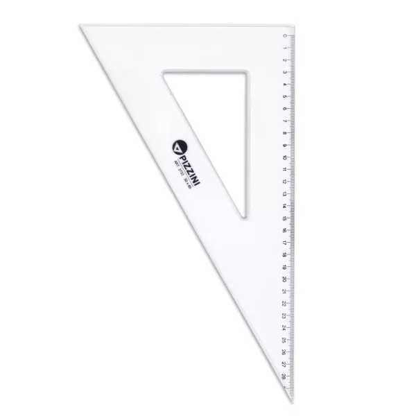 ESCUADRA PIZZINI ESTUDIO 30CM 60°