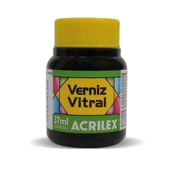 DELINEADOR VITRAL AL AGUA EQ 40CC PLATA 010