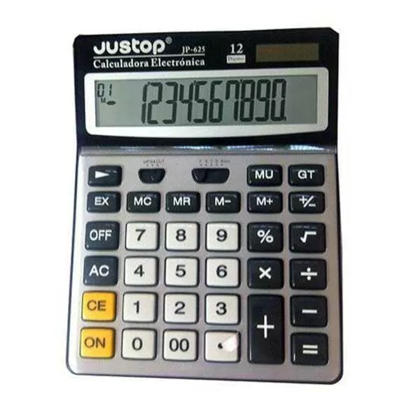 CALCULADORA JUSTOP JP-625 12 D.