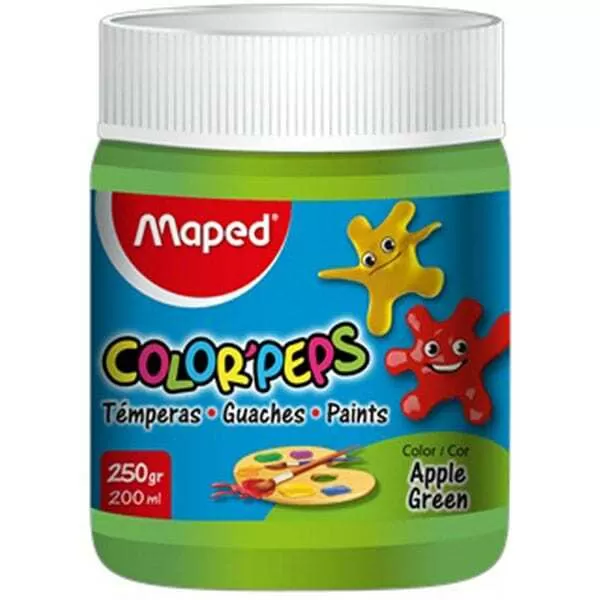 TEMPERA COLORPEPS POTE 250G VERDE MAN.