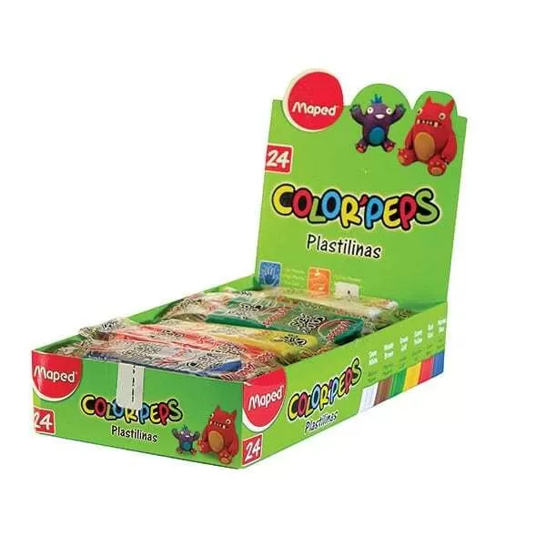 PLASTILINA COLORPEPS 20G X 24U STD.