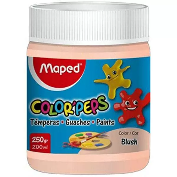 TEMPERA COLORPEPS POTE 250G ROSA DAMASCO