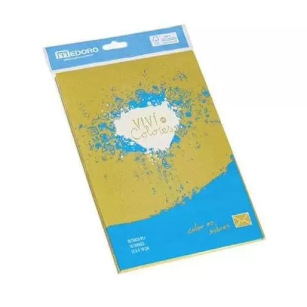 SOBRE MEDORO ORO 125X190 X 10U