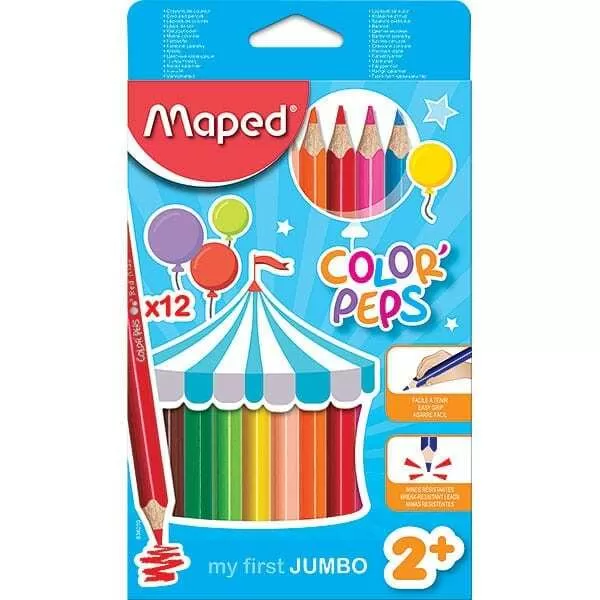 LAPIZ COLOR COLORPEPS JUMBO X 12U