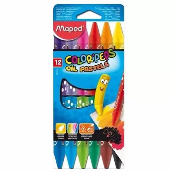 PASTELES AL OLEO COLORPEPS X 12U