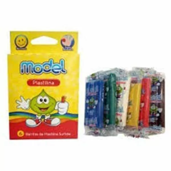 PLASTILINA MODEL 20G X 6U STD.