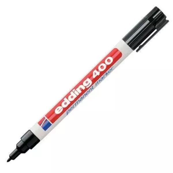 MARCADOR PERMANENTE EDDING 400 NEGRO