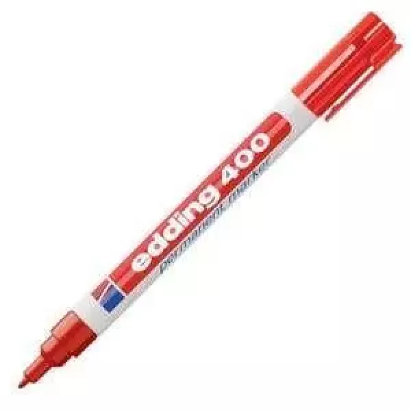 MARCADOR PERMANENTE EDDING 400 ROJO