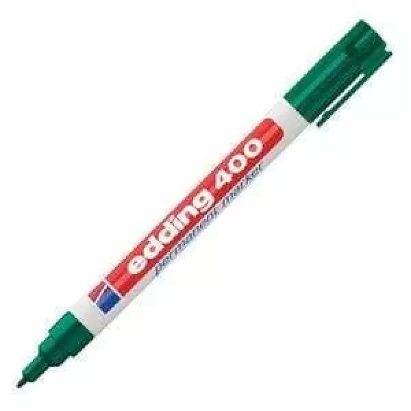 MARCADOR PERMANENTE EDDING 400 VERDE