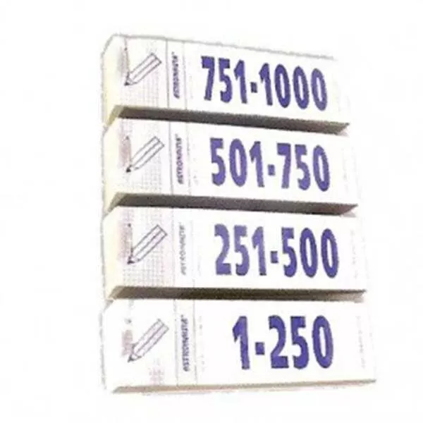 TALONARIO NUM. 0 A 1000 X U.