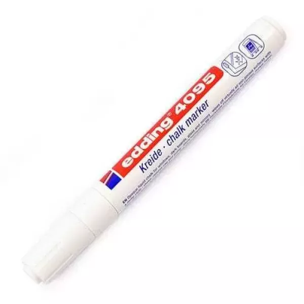 MARCADOR EDDING 4095 CHALK MARKER WHITE