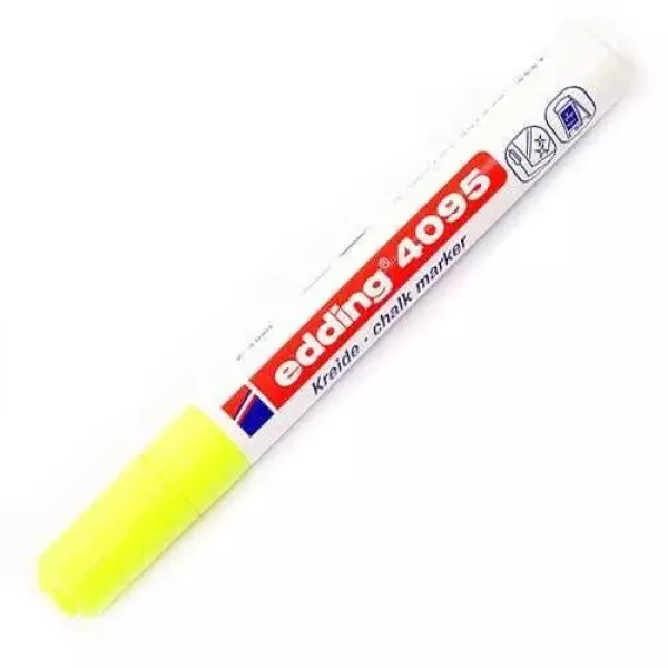 MARCADOR EDDING 4095 CHALK MARKER YELLOW