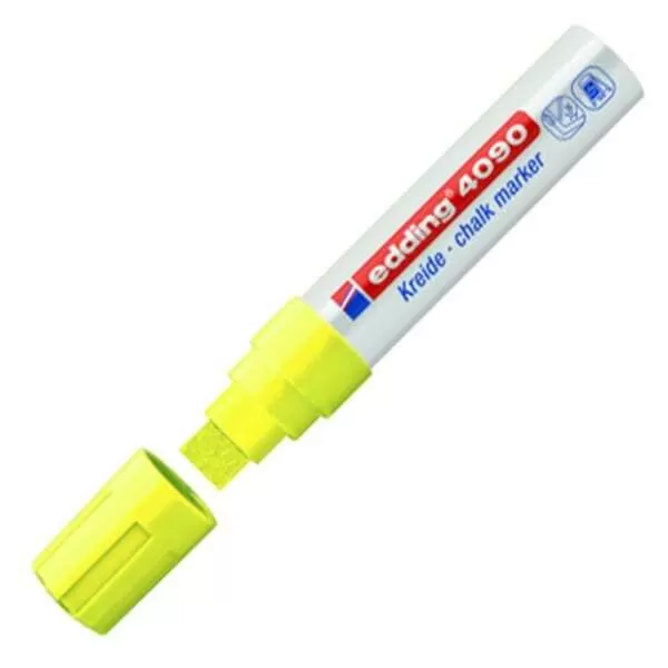 MARCADOR EDDING 4090 CHALK MARKER YELLOW