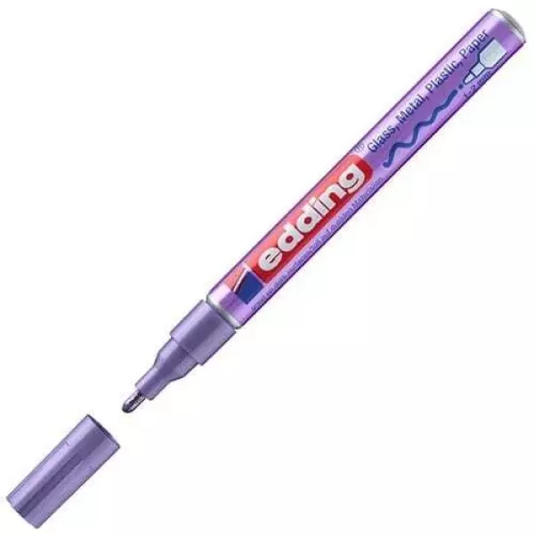 MARCADOR EDDING CREATIVE 751 METALLIC VIOLET