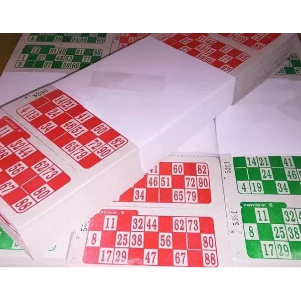 CARTONES PARA BINGO SERIE X 2000