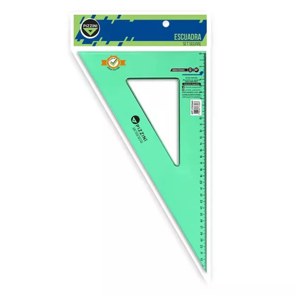 ESCUADRA PIZZINI ESTUDIO 35CM 60°