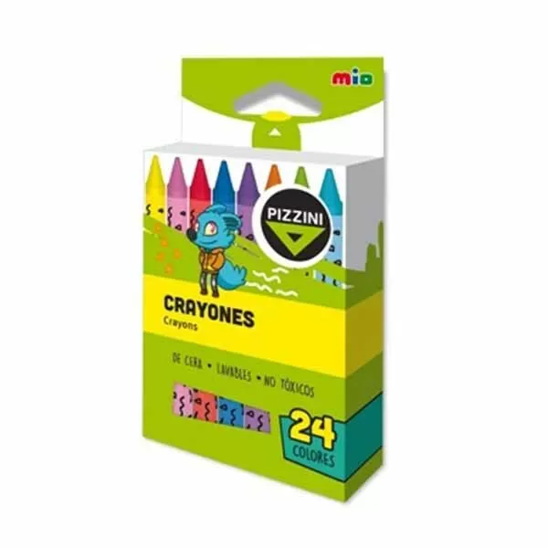 CRAYONES PIZZINI X 24U (ART. 9324)