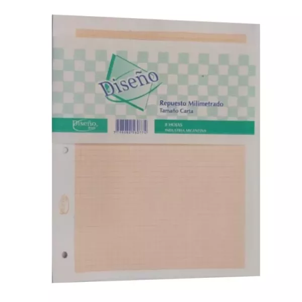 REP. MILIMETRADO DISEÑO T. CARTA X 8H