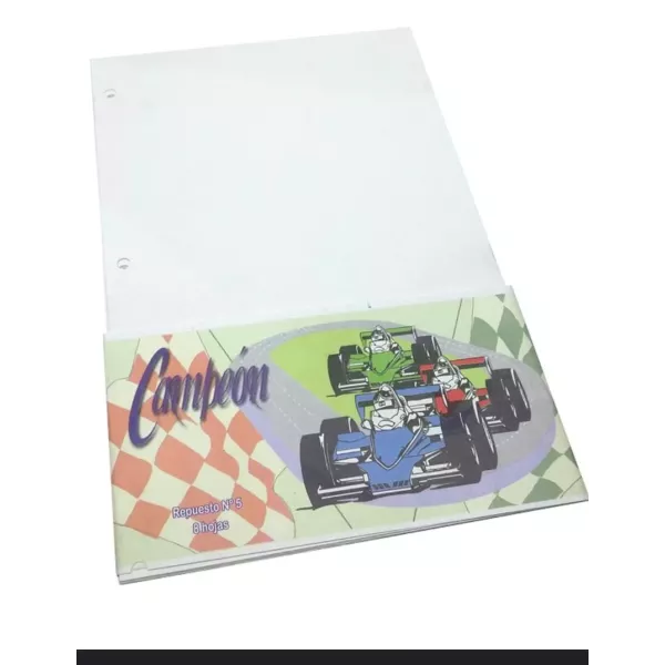 REPUESTO DIBUJO CAMPEON BLANCO APA. 8H