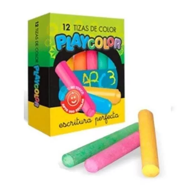 TIZAS COLOR PLAYCOLOR X 12U