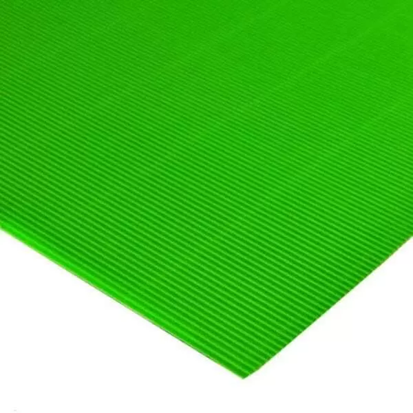 CARTON MICROCORRUGADO 50X70 VERDE MED.