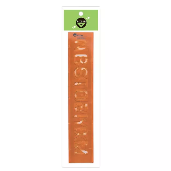 LETROGRAFO PIZZINI 30MM FLEX. NARANJA (588030)