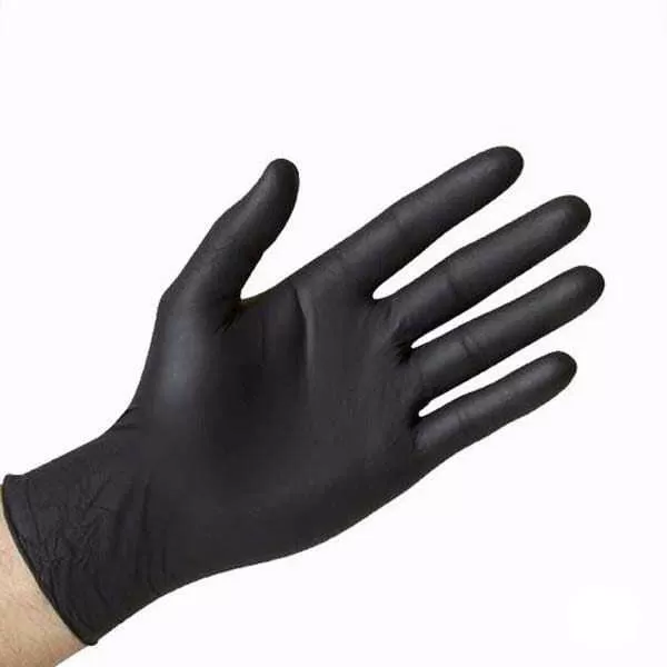 GUANTES NITRILO NEGRO REF. SMALL X 100U