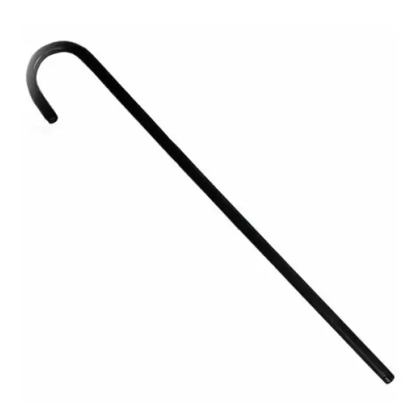 BASTON CURVO NEGRO (HB005)