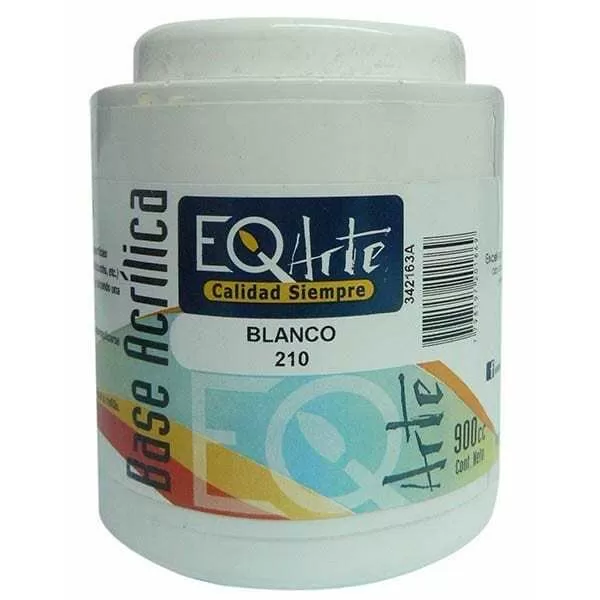 PINTURA BASE ACR. EQ 900CC BLANCO