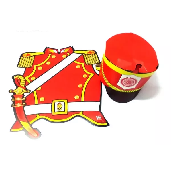 SET REALISTA (PECHERA, SABLE, GORRO)