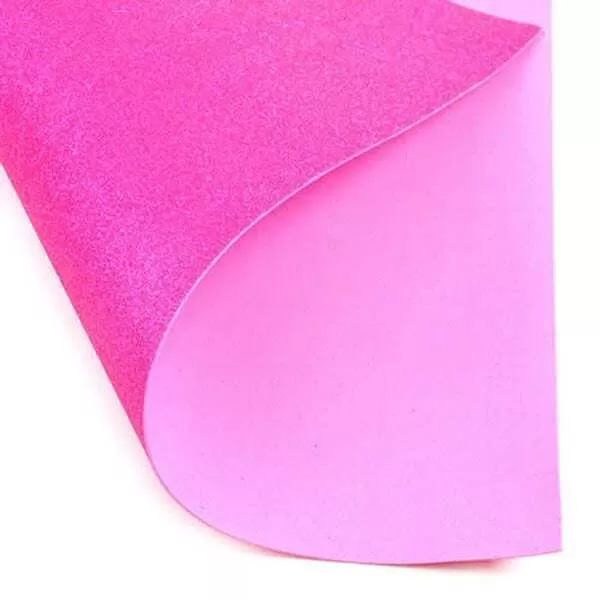 PLANCHA GOMA EVA BRILLO 56X42 FUCSIA