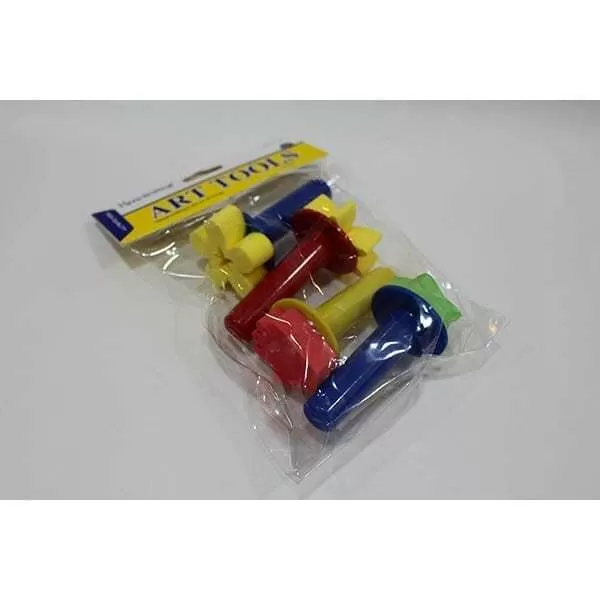 SET HERRAMIENTAS SELLO GOMA X 4U (21657-15)