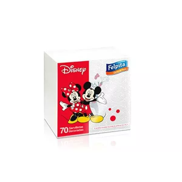 SERVILLETA FELPITA DISNEY 33 X 30 X 70U