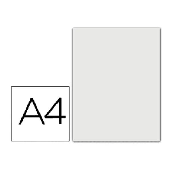 CARTULINA CORTADA A4 LUMA - BLANCO
