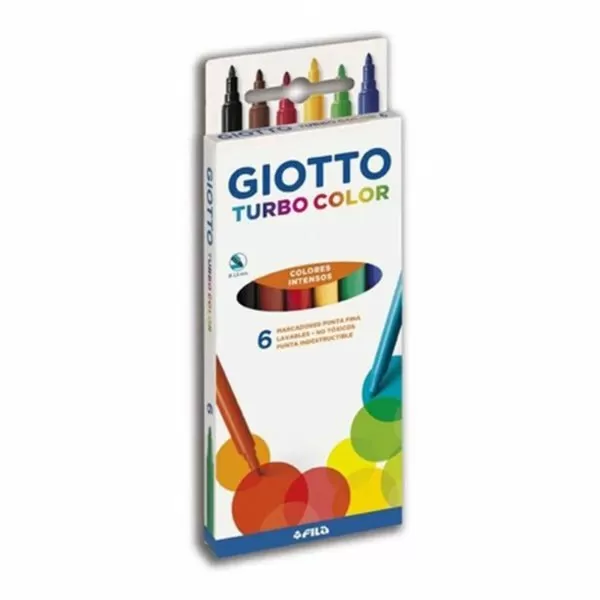 MARCADOR GIOTTO TURBO COLOR X 6U