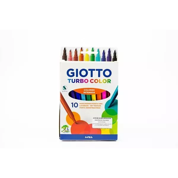 MARCADOR GIOTTO TURBO COLOR X 10U