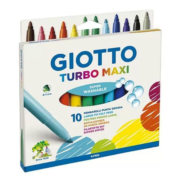 MARCADOR GIOTTO TURBO MAXI X 10U
