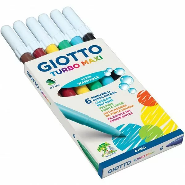 MARCADOR GIOTTO TURBO MAXI X 6U