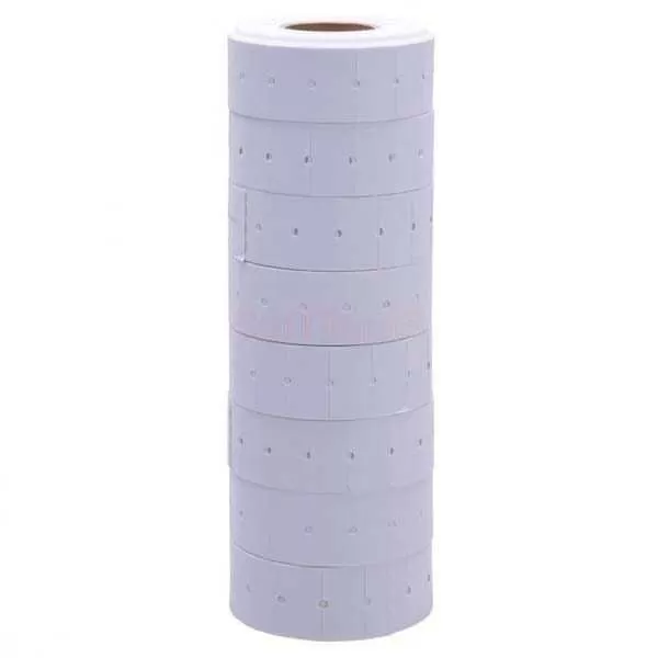 ETIQUETA EN ROLLO MOTEX BCO. X 800 U.