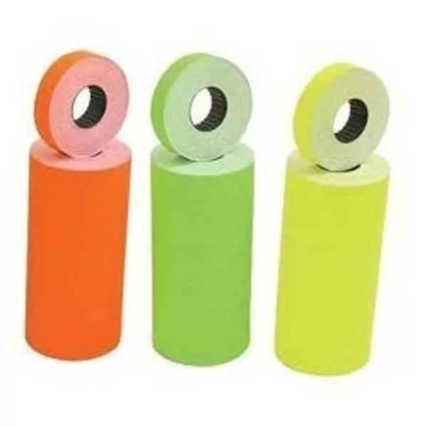 ETIQUETA EN ROLLO MOTEX FLUO X 800 U.