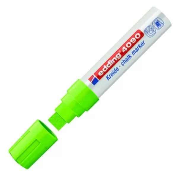 MARCADOR EDDING 4090 CHALK MARKER L. GREEN