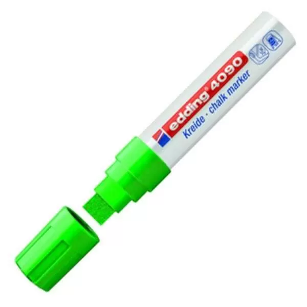 MARCADOR EDDING 4090 CHALK MARKER VERDE