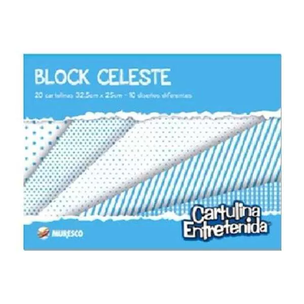 BLOCK C. ENTRET. CELESTE MURESCO X 20H