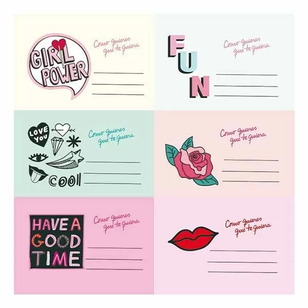 ETIQUETA ESCOLAR COMO QUIERES X 12U 1301136