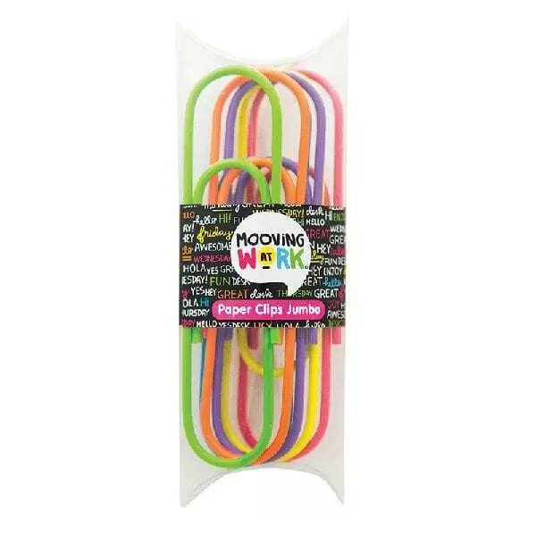 MAW CLIP JUMBO NEON COLOR X 6U 2010406